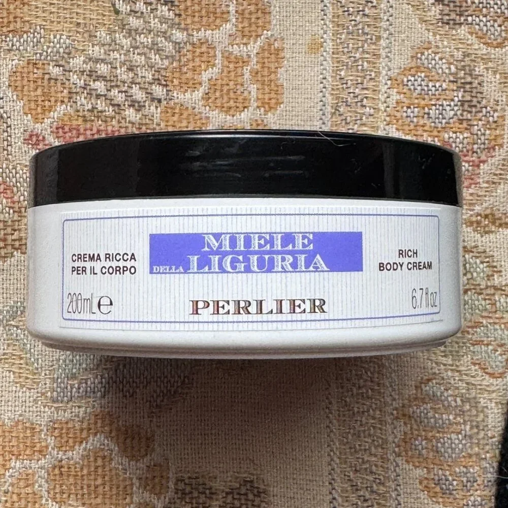Perlier Miele Liguria Rich Body‎ Cream 6.7 oz & Bath Cream 8.4 oz NEW & SEALED